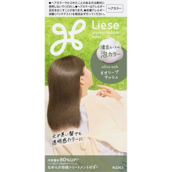 리제 거품컬러 올리브애쉬 115mL 카오