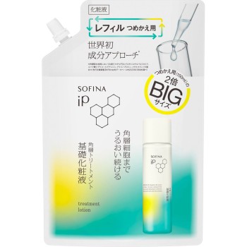 소피나 iP 각질 트리트먼트 기초화장액 BIG 리필 300ml 카오소피나