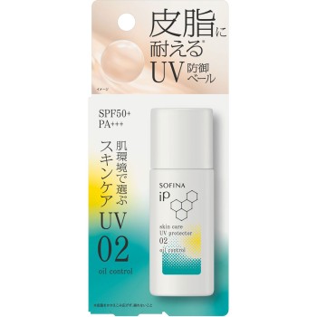 소피나iP 스킨케어UV 02 피지가 나오기 쉬운 피부환경 30ml 카오소피나