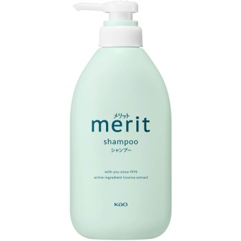 메리트 샴푸 펌프 450ml 카오