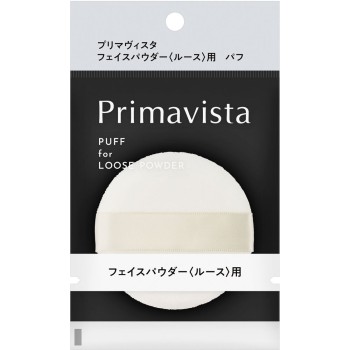 프리마비스타 페이스 파우더〈루스〉용 퍼프 1개 카오 소피나
