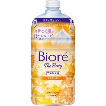 비오레 더 바디 폼 타입 금목서향 리필 780ml 카오