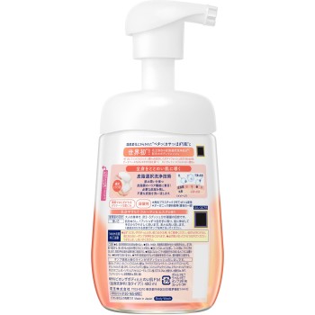 비오레 더 바디 정돈 피부 거품 타입 프루티&머스크 향 펌프 480ml 카오