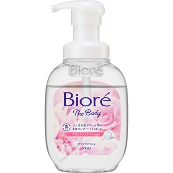 비오레 더 바디 거품 타입 브릴리언트 부케 향 펌프 540mL 카오