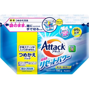 어택 고침투 리셋 파워 리필용 700g 카오