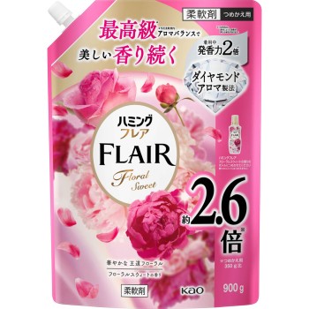 해밍 플레어 플로럴 스위트 스파우트 파우치 900g 카오