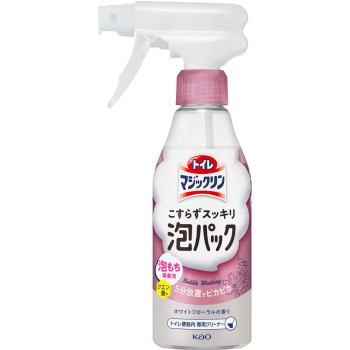화장실 매직린 문지르지 않아도 스피드 폼 팩 화이트 플로럴향 본체 300ml 카오