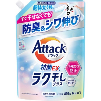 어택 항균 EX 편한 건조 플러스 리필 810g 카오