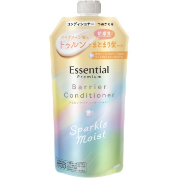 에센셜 프리미엄 촉촉한 배리어 컨디셔너 스파클 모이스트 리필 330ml 카오