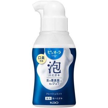 퓨오라 폼 칫솔질 프레쉬 민트 110ml 카오