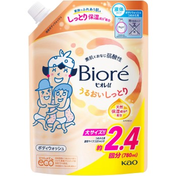 비오레 u 촉촉 시폭시 리필용 스파우트파우치 780ml 카오