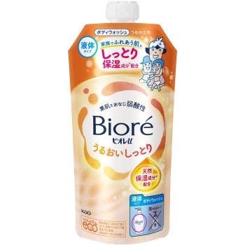 비오레U 촉촉함 리필용 320mL 카오