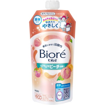 비오레 u 복숭아 향 리필용 320ml 카오