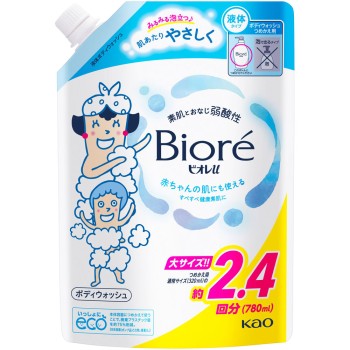 비오레 u 플레인 리필용 스파우트파우치 780ml 카오