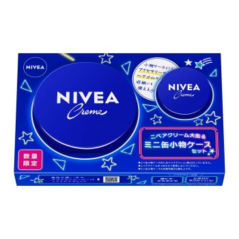 니베아크림 대통+미니통 소품케이스세트 169g 카오