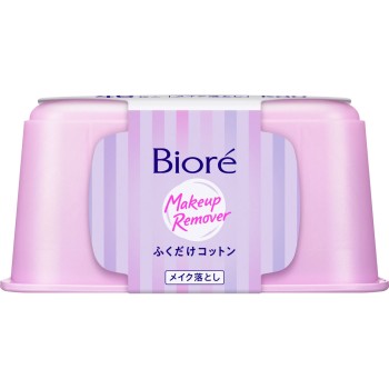 비오레 메이크업 클렌저닦기만코튼 본체 46매 카오