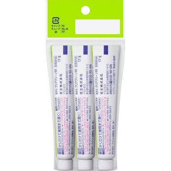 클리어클린 내추럴민트 미니 17g×3 카오