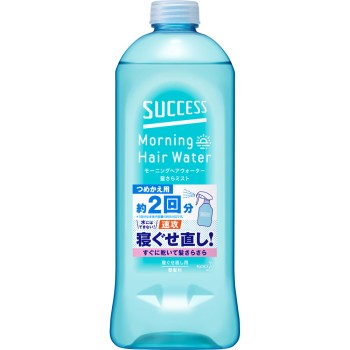 석세스 모닝헤어 워터 머리카락산뜻 미스트 리필 440ml 카오
