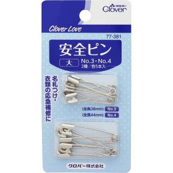 클로버러브 안전핀 대 클로버