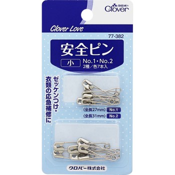 클로버러브 안전핀 소 클로버