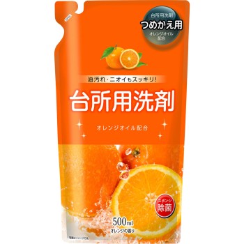 MK 주방용 세제 오렌지 리필 500ml 카네요 비누