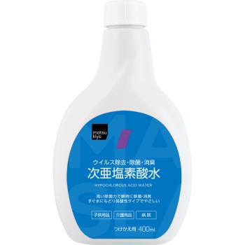 마츠키요 차아염소산수 교체용 400ml