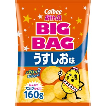 빅백 포테이토 칩스 우스시오맛 160g