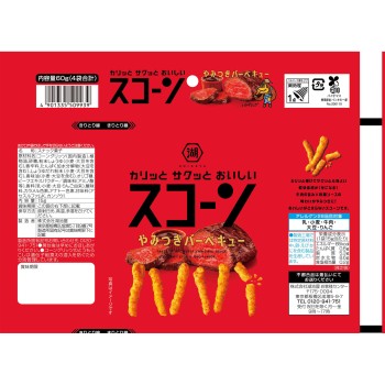 4연 스콘 야미쓰키 바베큐 60g