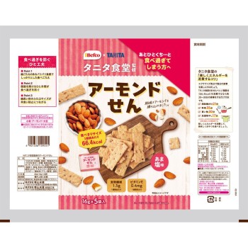 타니타 식당 감수 아몬드 전병 80g