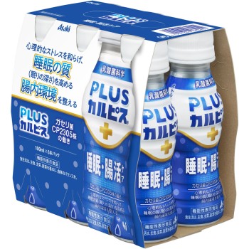 PLUS 칼피스 수면장활케어 100ml×6P 칼피스