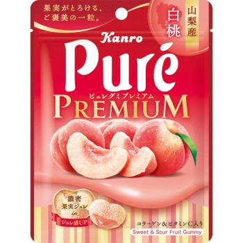 퓨레 구미 프리미엄 야마나시산 백도 54g