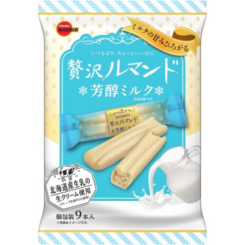 사치스러운 루마운드 향기로운 밀크 9본