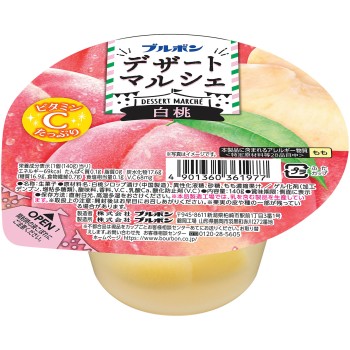 디저트 마르셰 백도 140g 부르봉