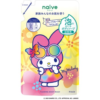 나이브 거품 바디소프(마이멜로디) 리필용 480ml 크라시에홈프로덕츠