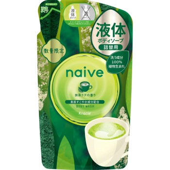 나이브 바디 소프 (말차 라테 향) 리필용 360ml 크라시에 홈 프로덕츠
