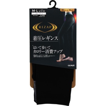 라이잡 압박 레깅스 M-L 블랙 군제