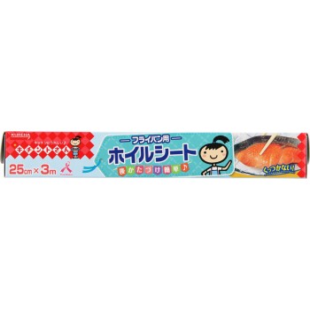 키친토상 프라이팬용 호일 시트 25cm×3m 크레하