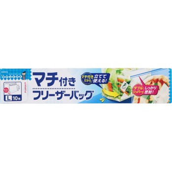 키친토상 마치 포함 냉동 백 L 10매 크레하