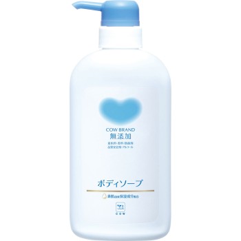 카우 브랜드 무첨가 바디소프 펌프 500ml 우유비누 쿄진샤