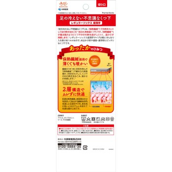 신기한 양말 레귤러 초 얇은 1켤레 고바야시제약