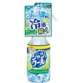 열중 대책 셔츠쿨 상쾌한 프레쉬 시트러스 향 대용량 280ml 고바야시제약