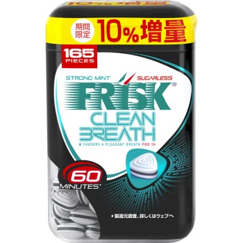 프리스크 클린 브레스 보틀 스트롱 민트 105g