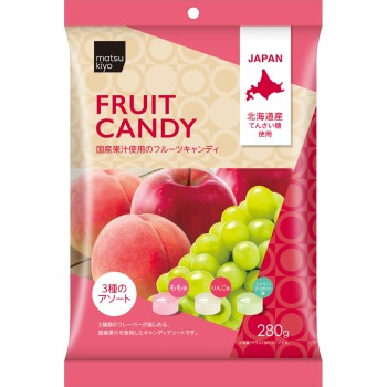 matsukiyo 국산 과즙 과일 캔디 280g