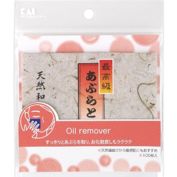 고급기름제거종이 100매 카이카미소리