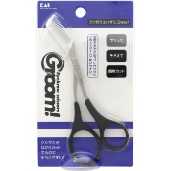 Groom! 빗포함눈썹가위 2way _ 카이