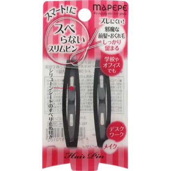 마페페 미끄럼방지 슬림 핀 BK 샨테이