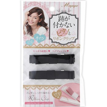 마페페 자국 안 생기는 리본 클립 BK 샨테이