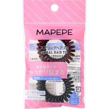 마페페 스프링헤어고무 2P 브라운&블랙 _ 샨테이