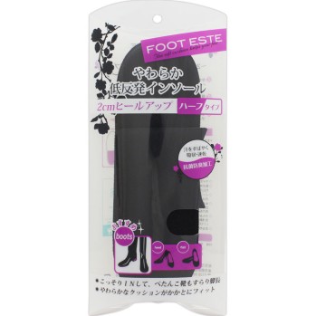 풋에스테 부드러운 저반발인솔 2cm힐업 하프타입 _ 샨테이
