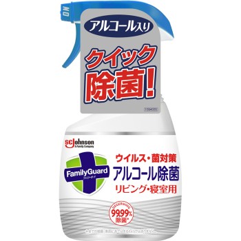 패밀리 가드 알코올 제균 거실·침실용 본체 400ml 존슨